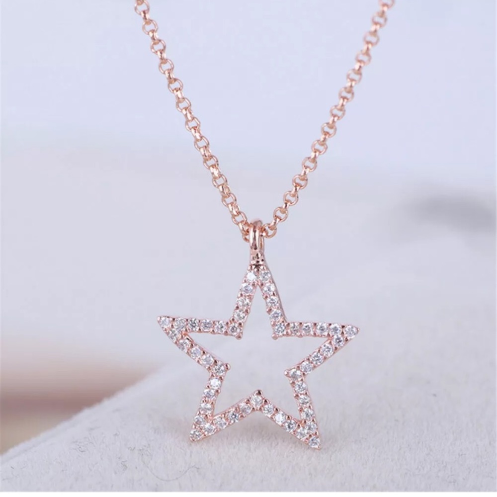 New Kate Spade Crystal Pave Star Necklace🌟